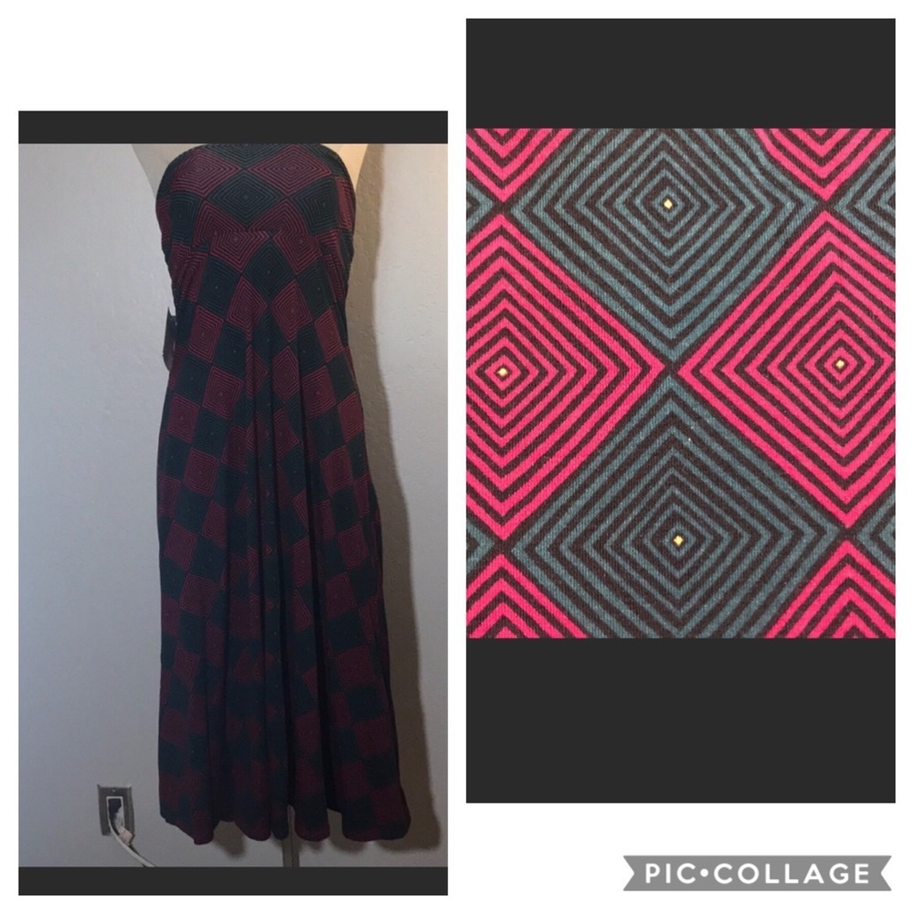 Lularoe Maxi long skirt patterned stretchy XXS